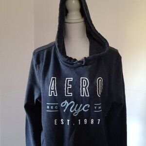AEROPOSTALE CROPPED SWEATSHIRT HOODIE SIZE XL